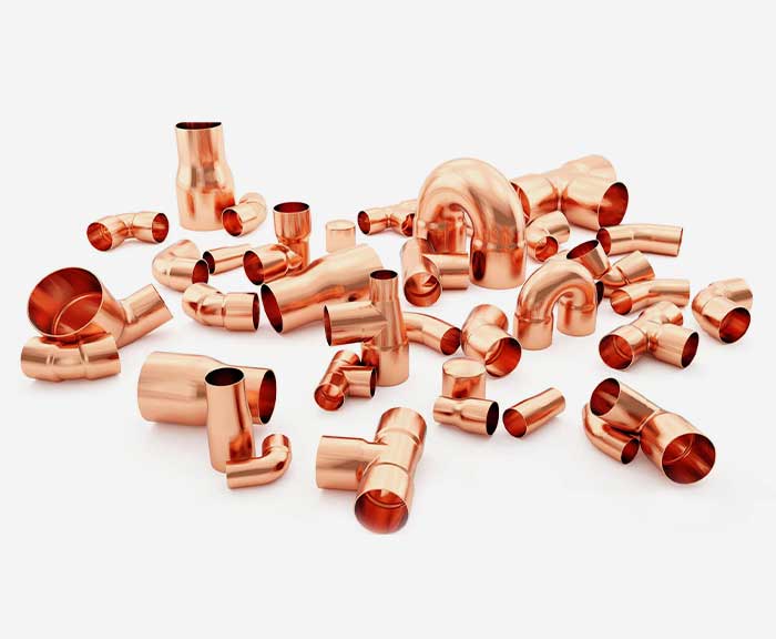 Copper Fittings AC Spare Parts Supplier in Dubai UAE