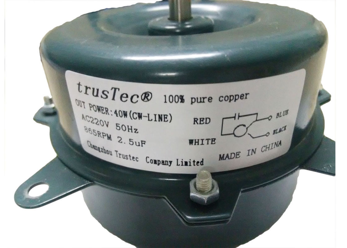55W Outdoor Fan Motor / Single Phase Asynchronous Motor For Air