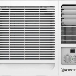 Westpoint 1.5 Ton Rotary Compressor 3 Fan Speed 3 Cooling Window Air Conditioner, Auto Swing Function, T3 Cooling Rating, High Energy Efficient Rotary Compressor, R410A, Humidity Control, WWT-1821LTYA