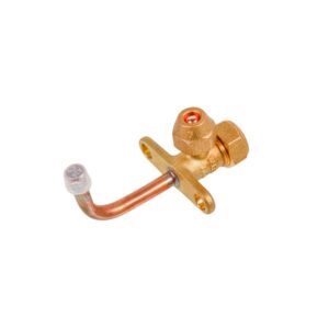 Air Conditioner Service Tap (port) 1/4"angular 90°
