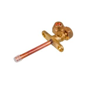 Air Conditioner Service Tap (port) 1/4" straight