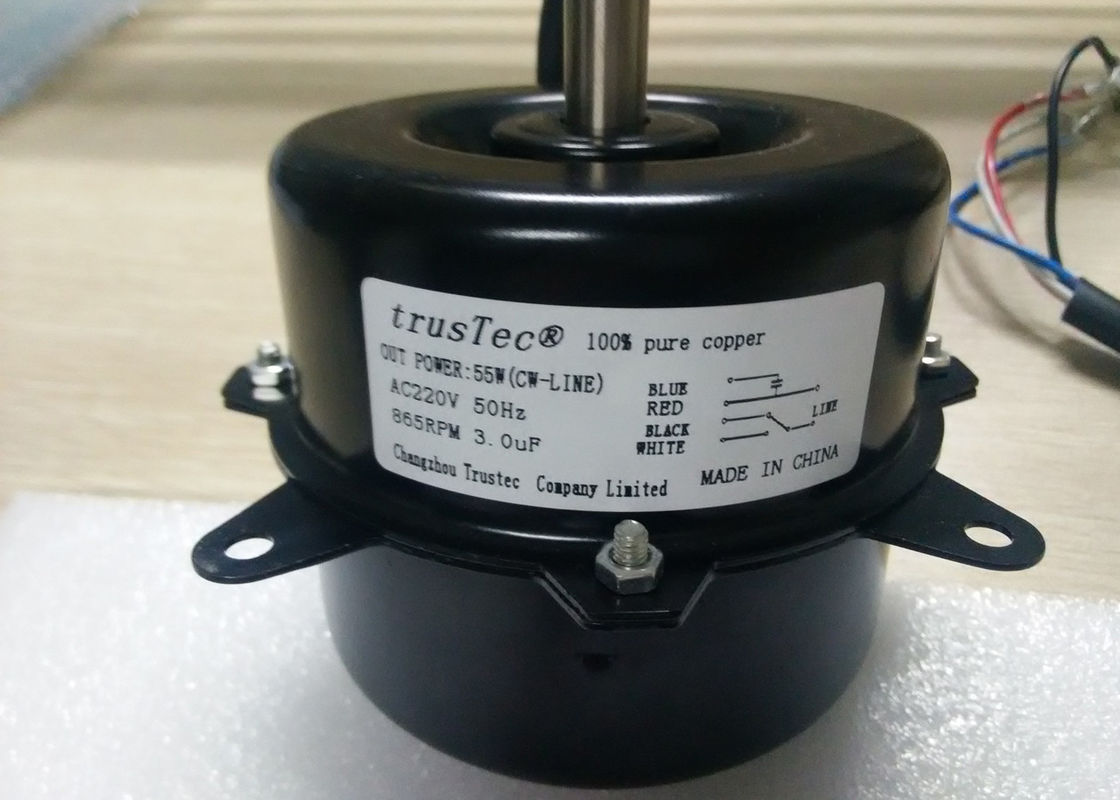 Asynchronous Outdoor Fan Motor Screw Mounting 3uF for Air Ventilation