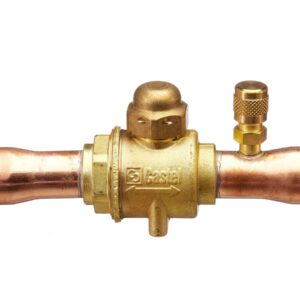 Castel Ball Valve With Access Port 3/4" Solder 6570/6A