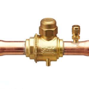 Castel Ball Valve With Access Port 7/8" Solder 6590/7A