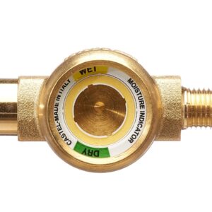 Castel Liquid/Moist Indicator 1/4" Flare Male & Female 3950-22