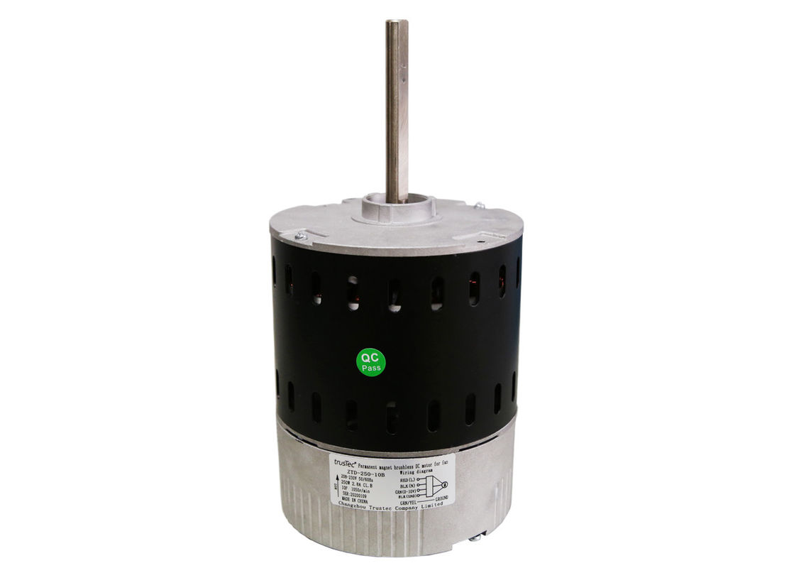 High Efficiency EC Fan Motor 220V AC Input Brushless Motor For