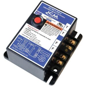 ICM Controls ICM1501 Intermittent Ignition Oil Burner Primary Control, 15-Second Safety Timing