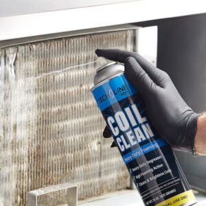 Noble Chemical Tech Line 15 oz. Heavy-Duty Foaming Ready-to-Use Aerosol Evaporator / Condenser Coil & Fin Cleaner