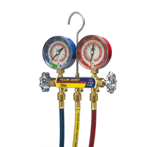 Yellow Jacket 42007 Series 41 Manifold with 60in Hose Set