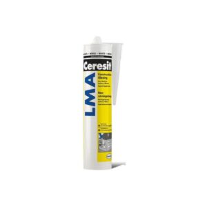 Ceresit Acetoxy Silicone - LMA - White - 280ml Cartridge