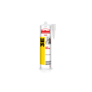 Unibond Multi Purpose Acetoxy Silicone - 3E - 300ml Cartridge